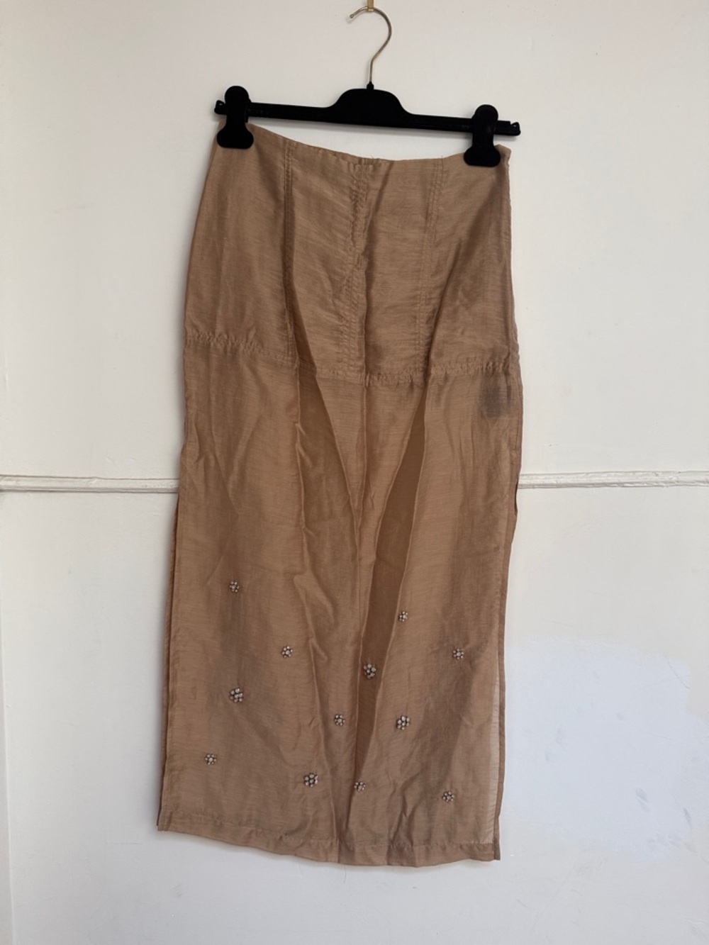 H&M Edition Embellished Midi Skirt